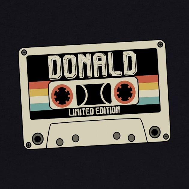 Donald - Limited Edition - Vintage Style by Debbie Art